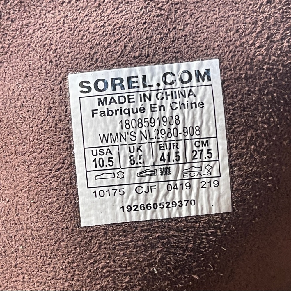 Sorel, the Joan Wedge II Tall Waterproof Leather Boots - Picture 14 of 15